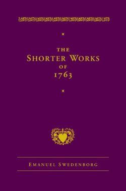 Purple cover of Emanuel Swedenborg's The Shorter Works of 1763, translated by George F. Dole
